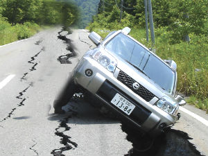 How Survive An Earthquake While Car Driving Aid0154 How Survive An Earthquake While Car Driving Aid0154