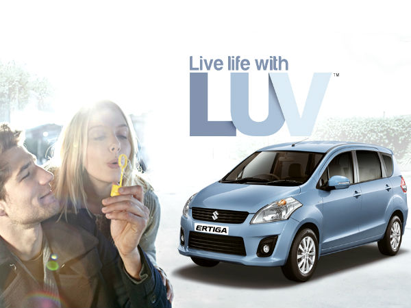 Maruti aims at 50 percent market share through Ertiga