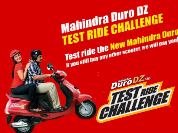 Test Ride Mahindra Duro DZ, Get Rs 500 Cash