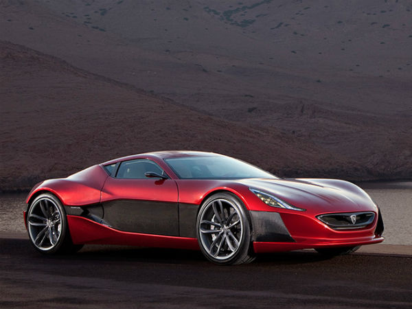 world first electric supercar rimac concept one world first electric supercar rimac concept one