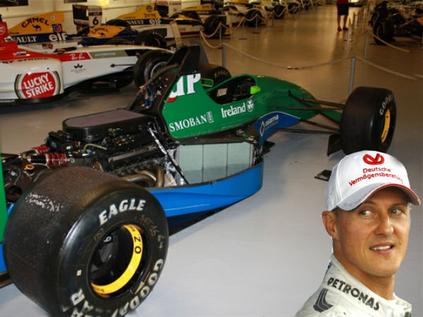 michael schumacher s debut car up for sale michael schumacher s debut car up for sale