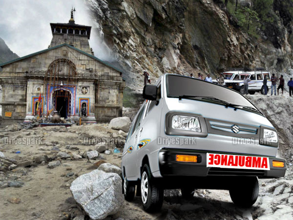 maruti suzuki donates omni uttarakhand maruti suzuki donates omni uttarakhand