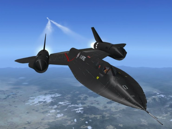 4. SR-71 Blackbird