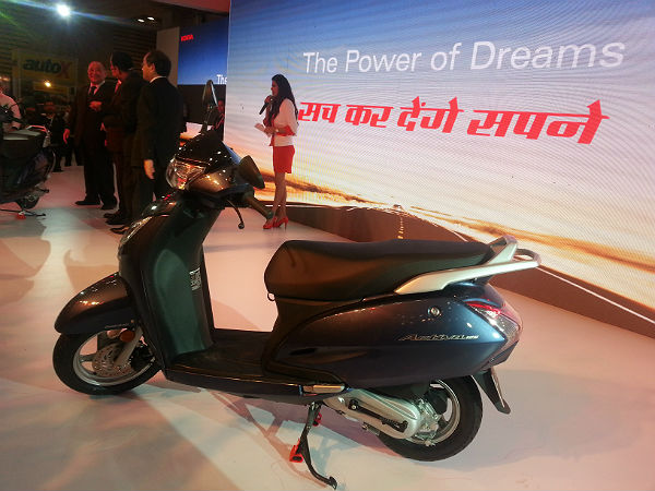 Honda Activa 125 At Auto Expo 2014
