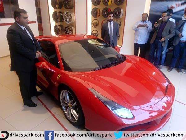 Ferrari 488 GTB launch Ferrari 488 GTB launch