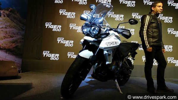 2018 Triumph Tiger 800 भारत में लॉन्च - कीमत 11.76 लाख रुपए से शुरु