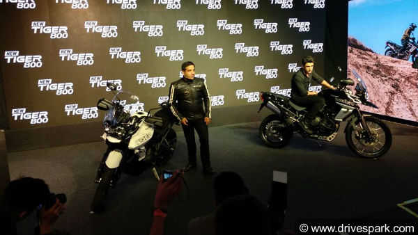 2018 Triumph Tiger 800 भारत में लॉन्च - कीमत 11.76 लाख रुपए से शुरु