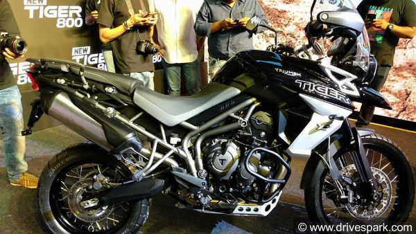 2018 Triumph Tiger 800 भारत में लॉन्च - कीमत 11.76 लाख रुपए से शुरु