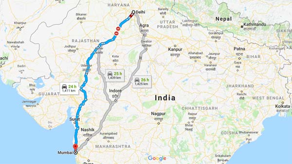 दिल्ली से मुंबई मात्र 12 घंटे में; सरकार दिल्ली-मुंबई एक्सप्रेस हाईवे पर कर रही है काम