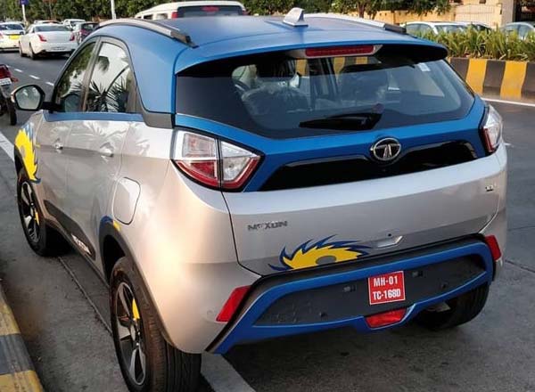 टाटा नेक्सॉन आईपीएल एडीशन हुई स्पॉट - देखें इसका फंकी लुक और जानें कीमत