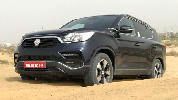 महिंद्रा XUV700 टेस्टिंग के दौरान हुई स्पॉट - टोयोटा फॉर्च्यूनर से है मुकाबला