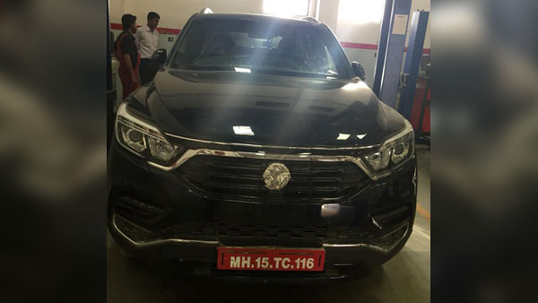 महिंद्रा XUV700 टेस्टिंग के दौरान हुई स्पॉट - टोयोटा फॉर्च्यूनर से है मुकाबला