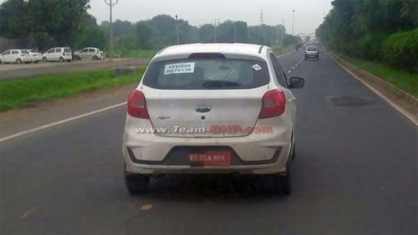 फोर्ड फिगो का CNG वेरिएंट टेस्टिंग के दौरान स्पॉट - जल्द होगी लॉन्च