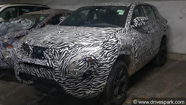 एक्सक्लूसिव: लॉन्च से पहले स्पॉट हुई टाटा हैरियर SUV और 45X प्रीमियम हैचबैक