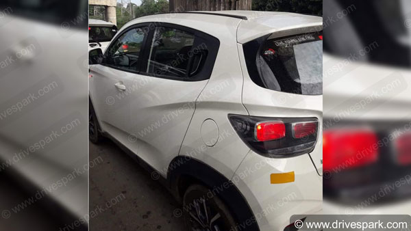 एक्सक्लूसिव: महिंद्रा KUV100 NXT AMT टेस्टिंग के दौरान स्पॉट