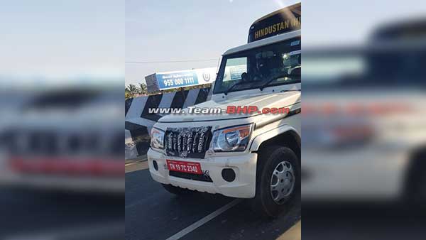 ऐसी दिखती है नई महिंद्रा बोलेरो, टेस्टिंग के दौरान ली गयी तस्वीरें आयी सामने