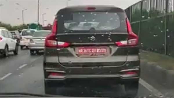 ये रही रही नई मारुति एर्टिगा स्पोर्ट, टेस्टिंग के दौरान ली गयी वीडियो
