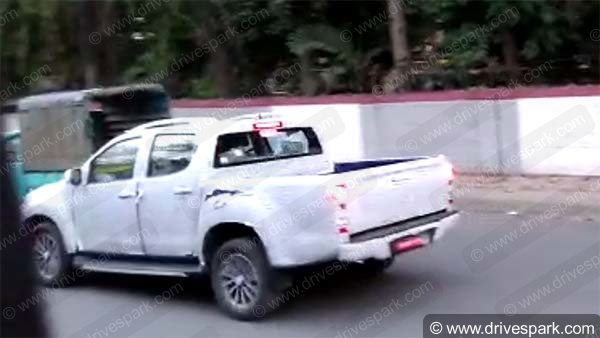 2019 Isuzu D-Max V-Cross फेसलिफ्ट वर्जन के नये लुक का हुआ खुलासा, टेस्टिंग के दौरान ली गयी वीडियो