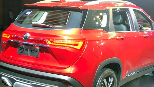 एमजी हेक्टर की तस्वीरें हुई लीक, देखिये कैसी होगी देश की पहली इंटरनेट कार