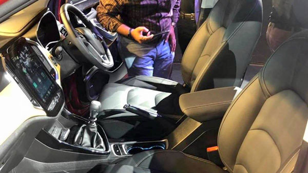 एमजी हेक्टर की तस्वीरें हुई लीक, देखिये कैसी होगी देश की पहली इंटरनेट कार