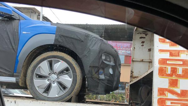 हुंडई कोना इलेक्ट्रिक कार फोटो जुलाई लॉन्च भारत