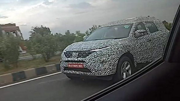 टेस्टिंग के दौरान सामने आई टाटा हैरियर (कैसिनी) का वीडियो, 2020 में होगी लॉन्च