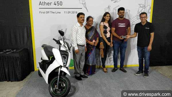 एथर एनर्जी का चेन्नई में संचालन शुरू, कीमत 1.31 लाख रुपयें
