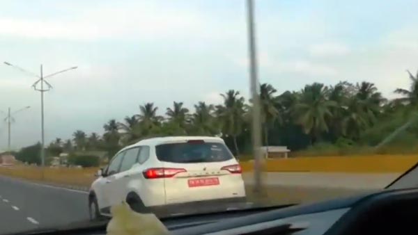 नई रेनॉल्ट ट्राइबर टेस्टिंग के दौरान 130 की स्पीड से भागती दिखी, जल्द होगी पेश