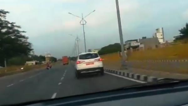 नई रेनॉल्ट ट्राइबर टेस्टिंग के दौरान 130 की स्पीड से भागती दिखी, जल्द होगी पेश