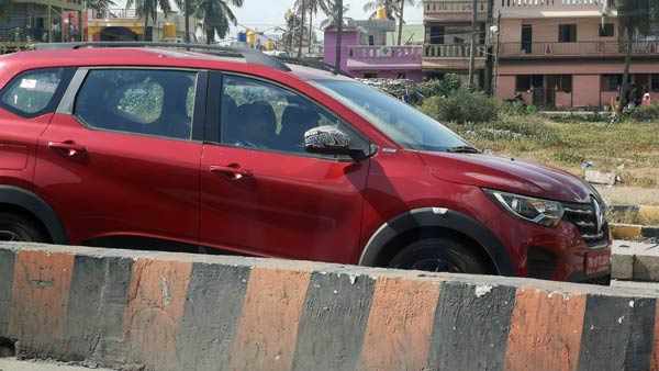 रेनॉल्ट ट्राइबर टेस्टिंग जानकारी लॉन्च जल्द