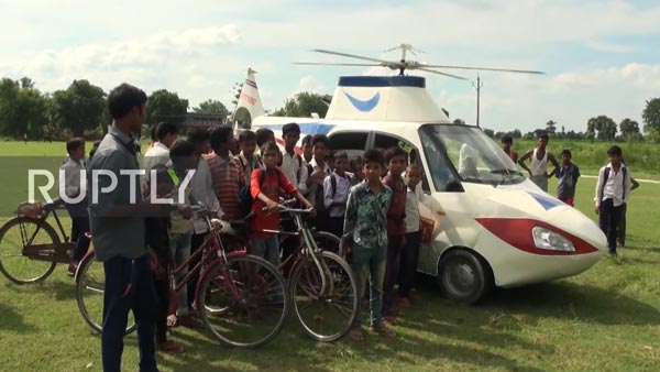 बिहार के युवा ने टाटा नैनो को बना दिया हेलीकॉप्टर, पायलट बनने का था सपना