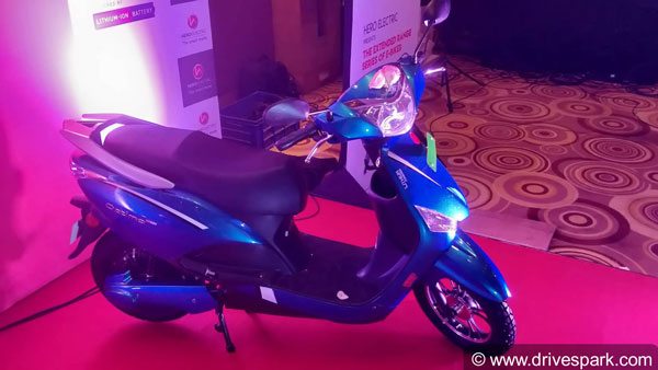 हीरो डैश इलेक्ट्रिक स्कूटर लॉन्च इंडिया प्राइस 62,000 रुपयें फीचर्स जानकारी