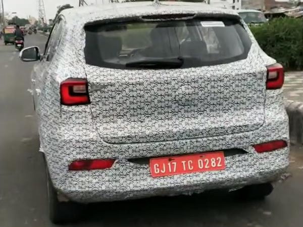 एमजी eZS इलेक्ट्रिक एसयूवी एक बार फिर आयी नजर, सामने आयी नई जानकारियां