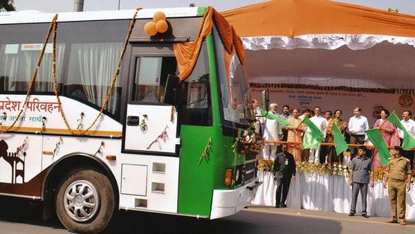 सीसीटीवी कैमरा उत्तर प्रदेश सरकारी बस में
