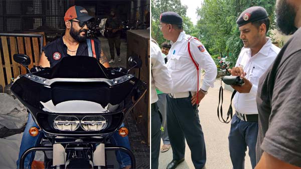 पुलिस ने काटा हार्ले डेविडसन बाइक का चालान, म्यूजिक सिस्टम को बताया वजह