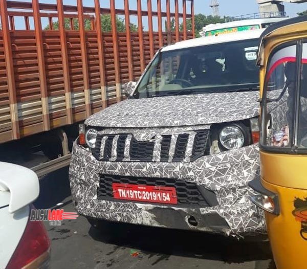 नई महिंद्रा टीयूवी300 प्लस बीएस-6 टेस्टिंग के दौरान की गई स्पॉट, अगले साल हो सकती है लॉन्च