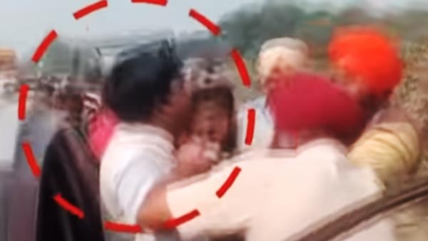 उत्तरप्रदेश बीजेपी नेता ट्रैफिक हटाने लहरायी बंदूक लोगों ने पीटकर किया बुरा हाल