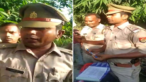 ट्रैफिक चालान पुलिसवाले ने खुद का काटा जुर्माना बिना हेलमेट 5000 रुपयें वीडियो