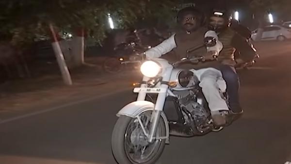 झारखंड के नए सीएम ने की जावा क्लासिक 300 की सवारी, देखें तस्वीरें