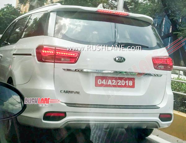 किया कार्निवल सनरूफ के साथ टेस्ट के दौरान आई नजर, जाने क्या है फीचर्स