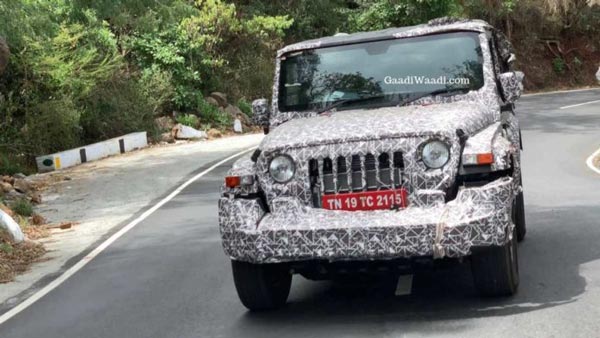 महिंद्रा थार बीएस-6 टेस्टिंग के दौरान की गई स्पॉट, जानें क्या होंगे नए फीचर्स