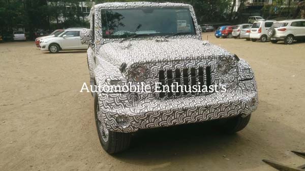 महिंद्रा थार बीएस6 टेस्टिंग के दौरान दोबारा दिखी, इंटीरियर की तस्वीरें आई सामने