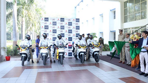 अब सूरत पुलिस करेगी सुजुकी की बाइक से शहर की निगरानी, कंपनी ने भेंट की पांच जिक्सर एसएफ 250 बाइक