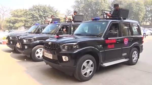 गुरुग्राम पुलिस को मिली नई आधुनिक गाड़ियां, अब महिंद्रा स्कॉर्पियो से होगी शहर की पेट्रोलिंग