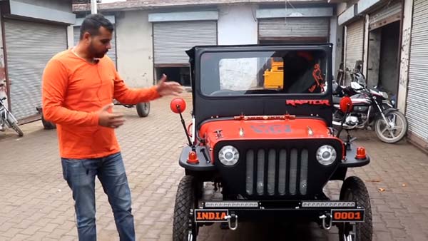 यह इलेक्ट्रिक जीप चलती है बैटरी पर, देखें वीडियो