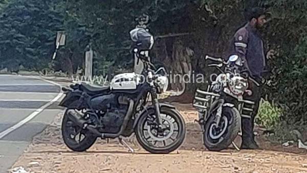 रॉयल एनफील्ड की नई बाइक रोड टेस्ट के दौरान आई नजर, देखें तस्वीरें