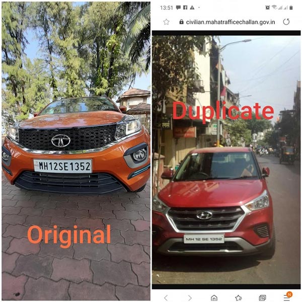 चालान कटा हुंडई क्रेटा का, पहुंचा टाटा नेक्सन के मालिक के पास, जाने क्या है पूरा मामला