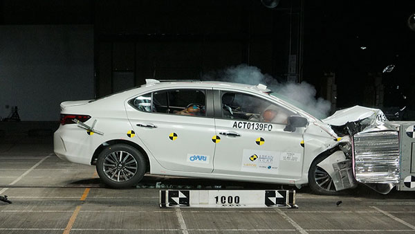 2020 होंडा सिटी को ASEAN NCAP क्रैश टेस्ट में मिला 5 स्टार रेटिंग