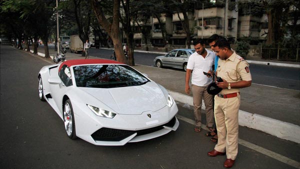 दिल्ली होली ड्रंक ड्राइविंग 600 चालान कटे