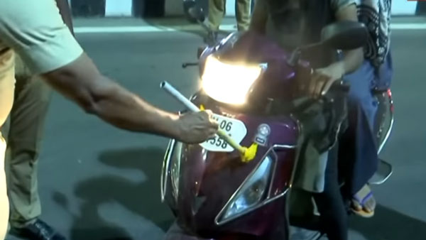 तमिलनाडु पुलिस लॉकडाउन नया तरीका नंबरप्लेट कलर कोड जानकारी